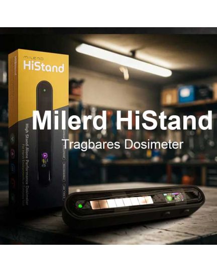 Tragbares Dosimeter Milerd HiStand &ndash; Strahlungssicherheit unterwegs