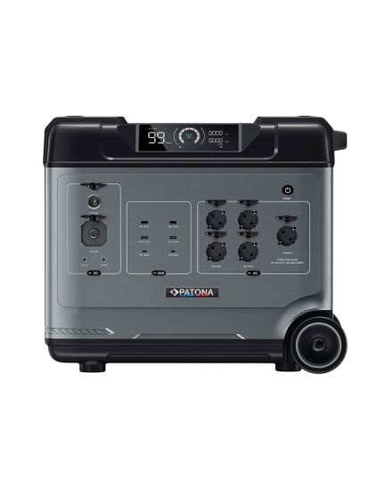 PATONA Platinum Powerstation Autarc 5000 Pro mit 5120 Wh Energiespeicher f&uuml;r Notstrom und Camping