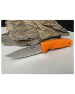 Linder Super Edge 1 ATS 34 Jagdmesser Orange - Innovatives Outdoormesser