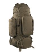Tasmanian Tiger Range Pack MK II 115L Einsatzrucksack in coyote mit X1-Tragesystem für Bushcraft, Trekking und Krisenvorsorge.