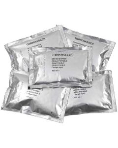 Katadyn Emergency Trinkwasser 5x 100ml - Ideales Notfall-Wasser für Survival-Situationen und Wundversorgung