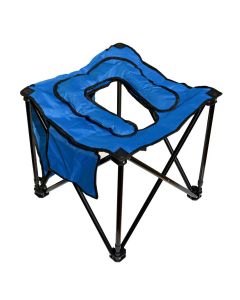 Falttoilette blau