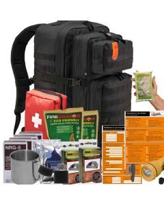Notfallrucksack Familie XL schwarz