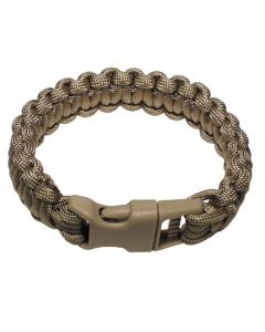 Professionelles Survivalarmband aus geflochtener Paracord - Outdoor und Survival Ausrüstung