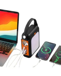 PowerPlus Mink - Tragbare Powerbank mit 20.000 mAh (74Wh) mit Dynamo