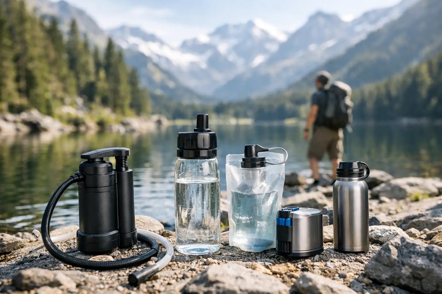 Die beste Wasseraufbereitung für unterwegs