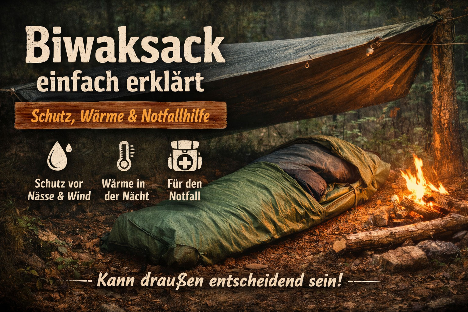 Biwaksack einfach erklärt
