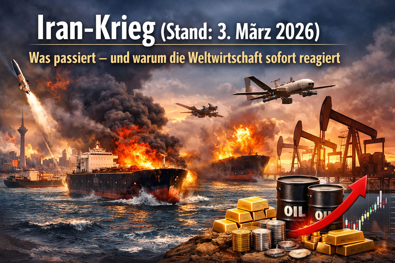 Iran-Krieg: Was passiert – und warum die Weltwirtschaft sofort reagiert