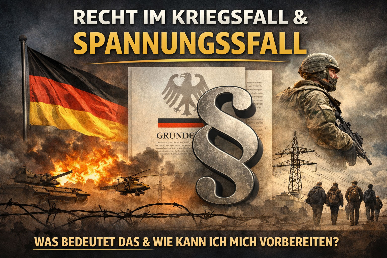 Recht im Kriegsfall: Was der Spannungsfall wirklich bedeutet