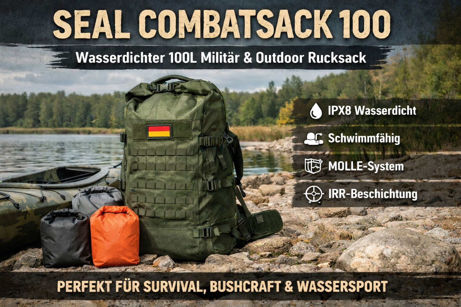 GearCheck Seal Combatsack 100