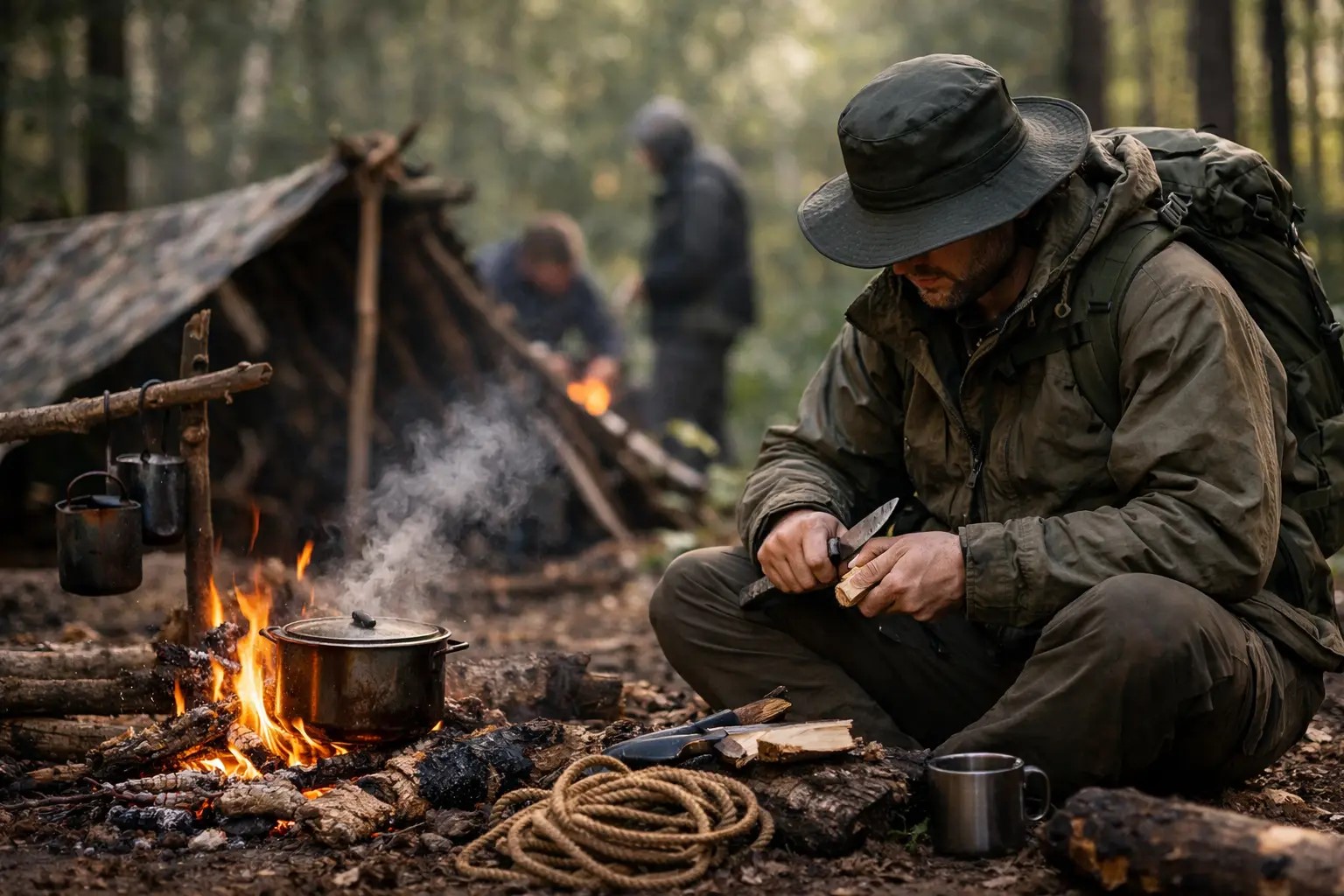 Bushcraft richtig nutzen in echten Krisen