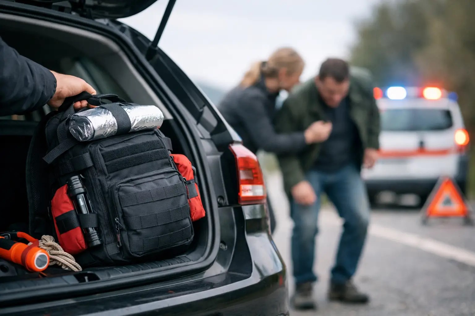 Evakuierungsset Auto: Praxisbeispiel im Ernstfall