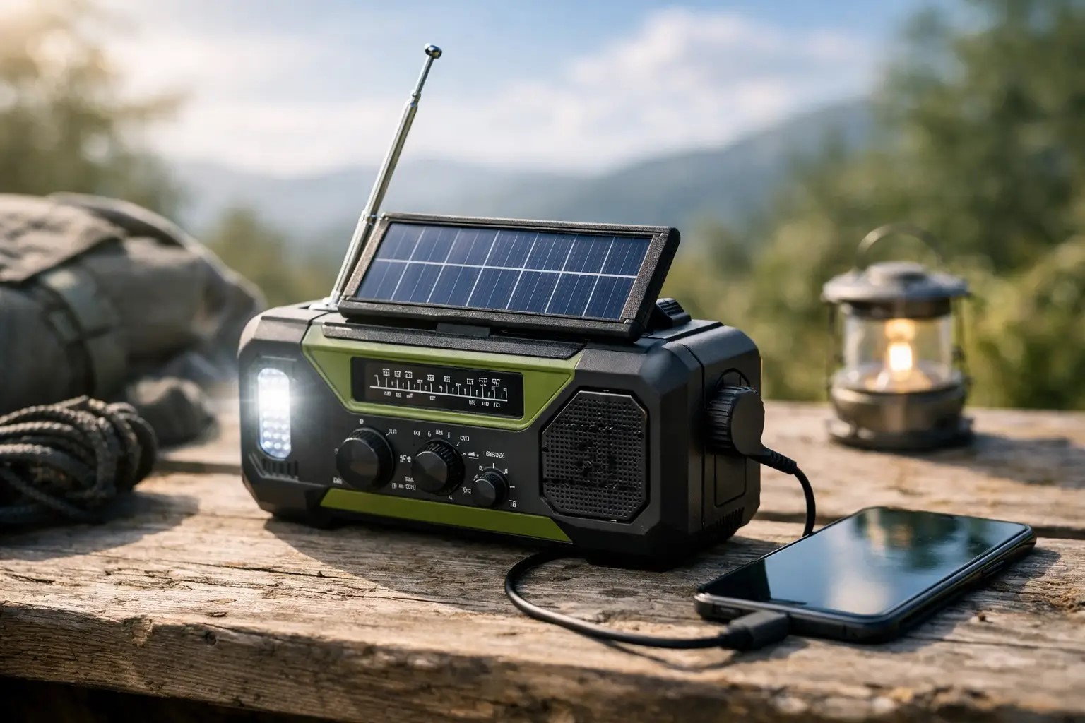 Notfallradio mit Solar im Test
