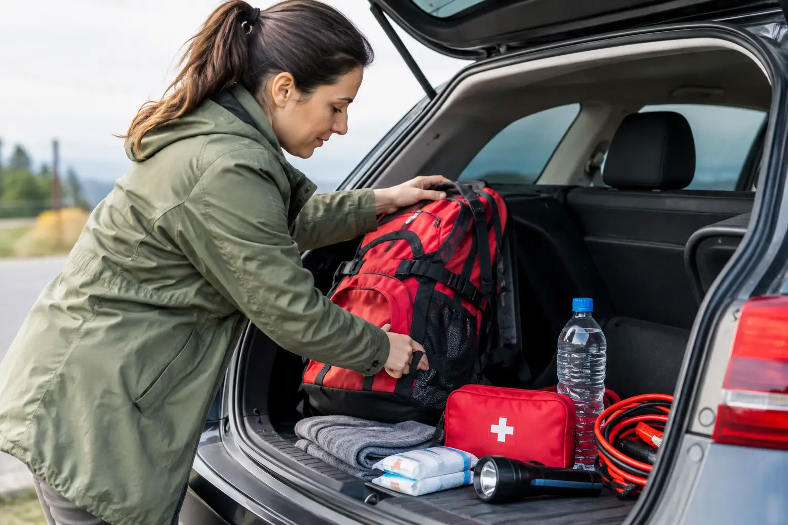 Notfallrucksack fürs Auto richtig packen