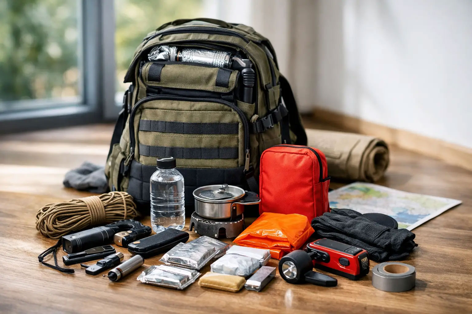 Evakuierungsrucksack richtig packen - Anleitung