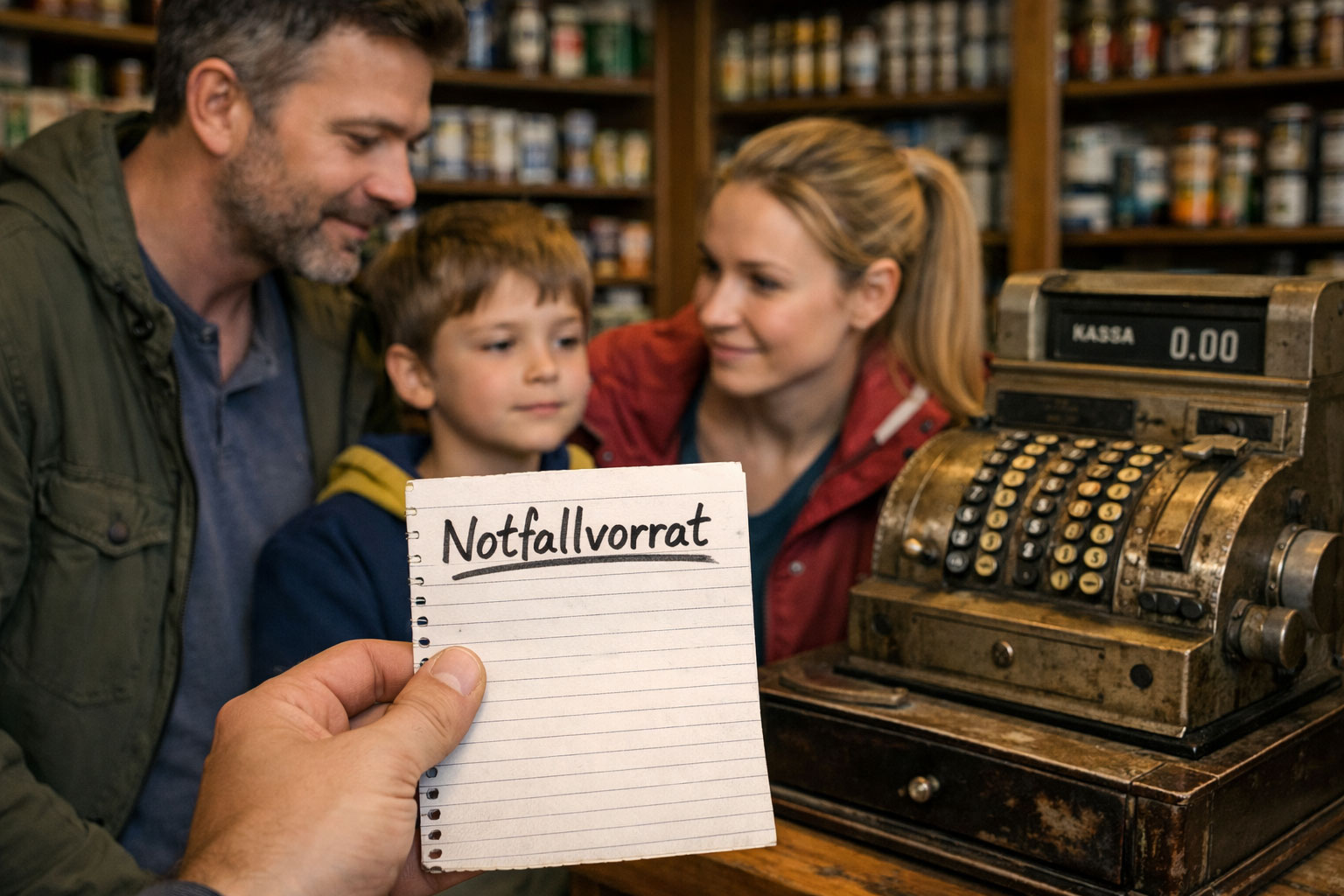 Notfallvorrat Liste