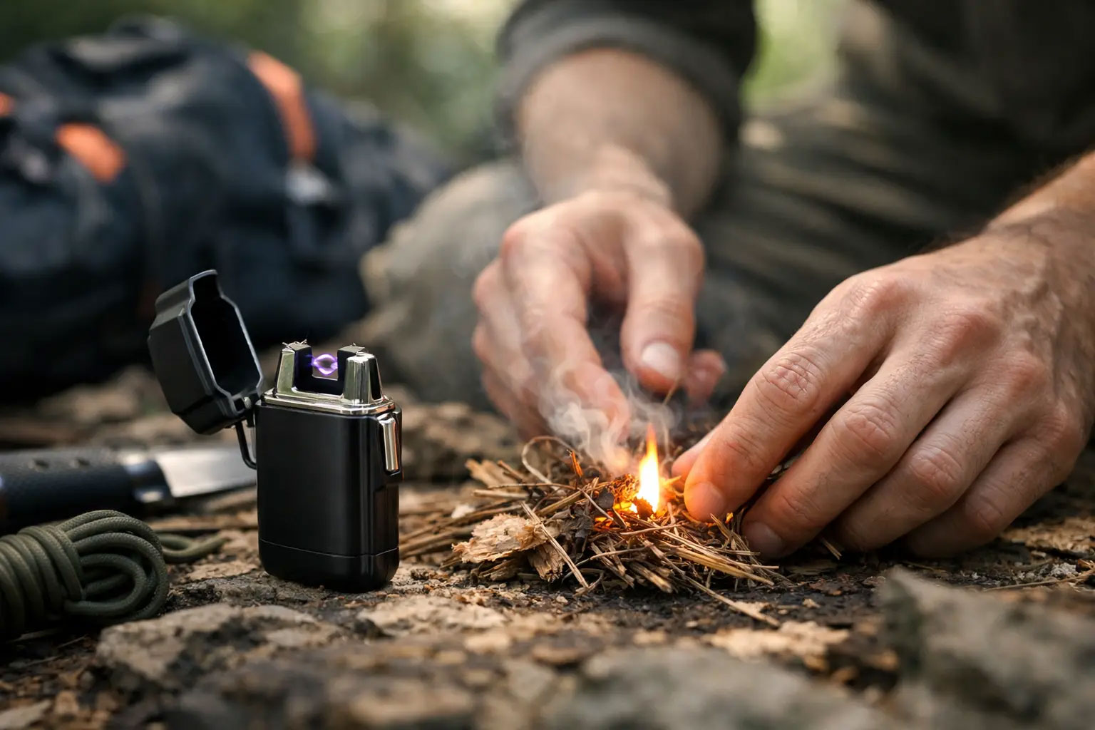 Plasma Feuerzeug im Notfall sinnvoll?