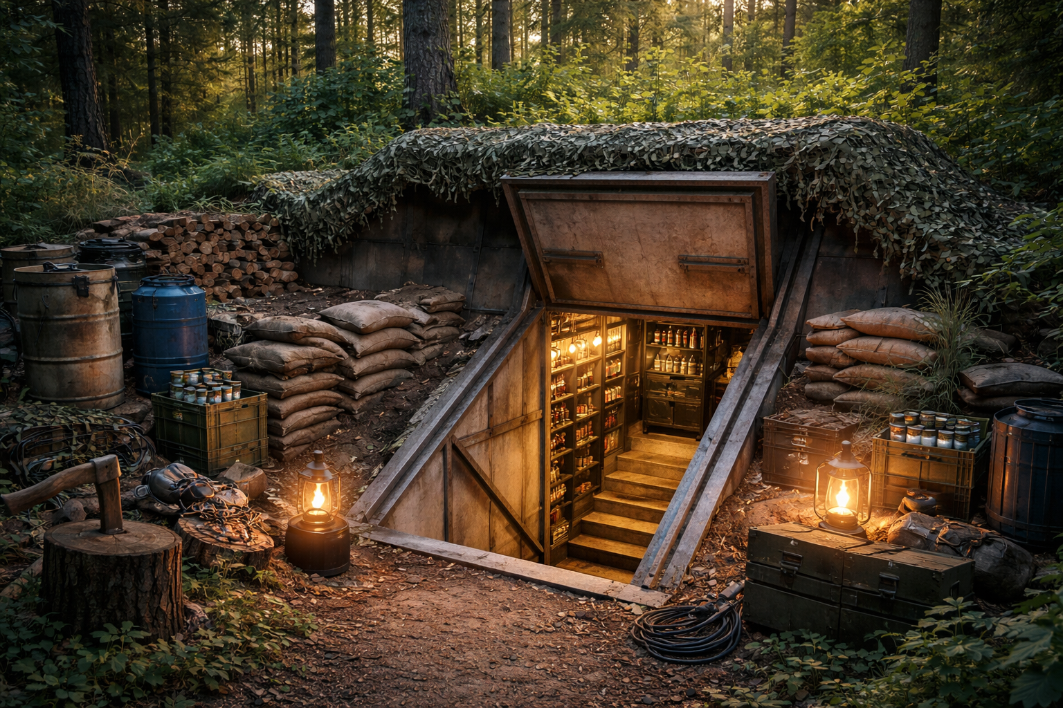 Prepper-Bunker: Sinn und Einsatzzwecke