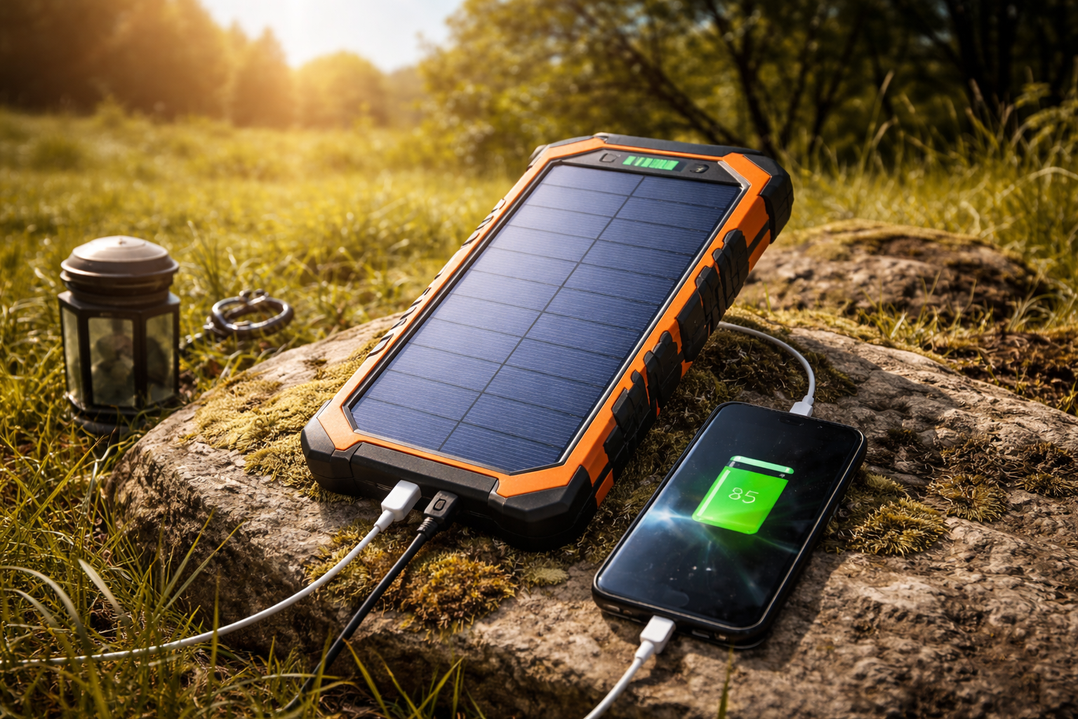 Solar-Powerbank: wie lange dauert das Aufladen?