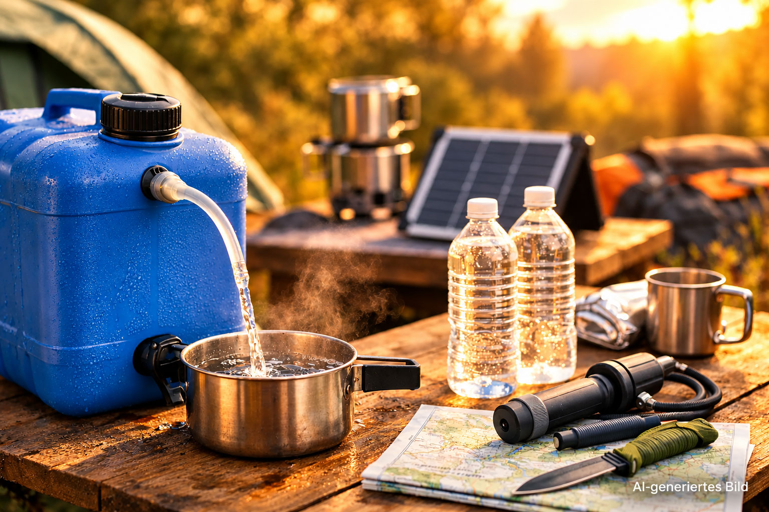 Autarke Wasserversorgung im Notfall richtig planen