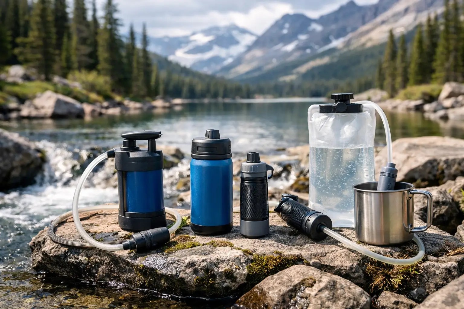 Wasserfilter für Outdoor richtig wählen