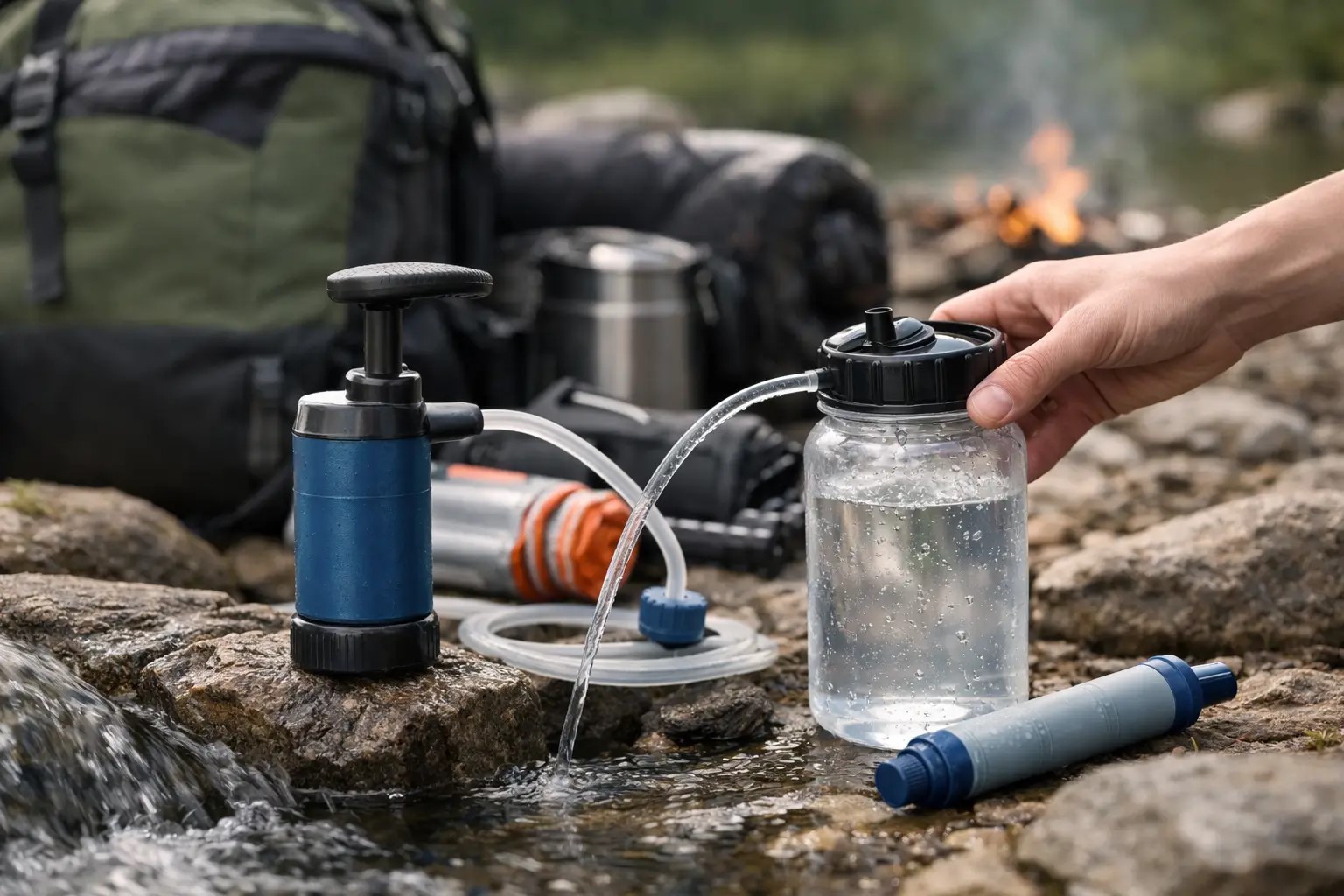 Wasserfilter für Notfall und Krisenvorsorge