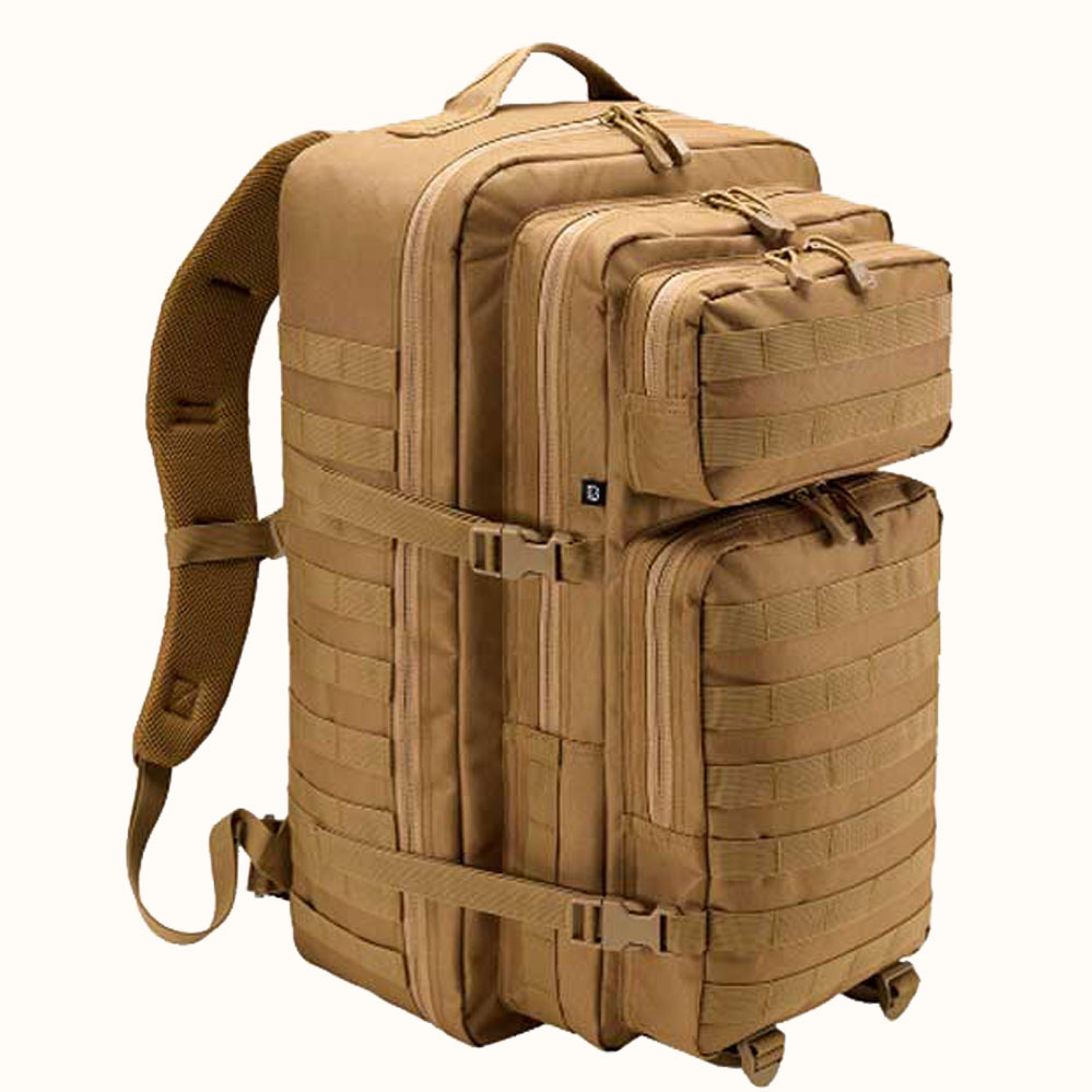 Schwarzer 80 Liter Notfallrucksack Familie