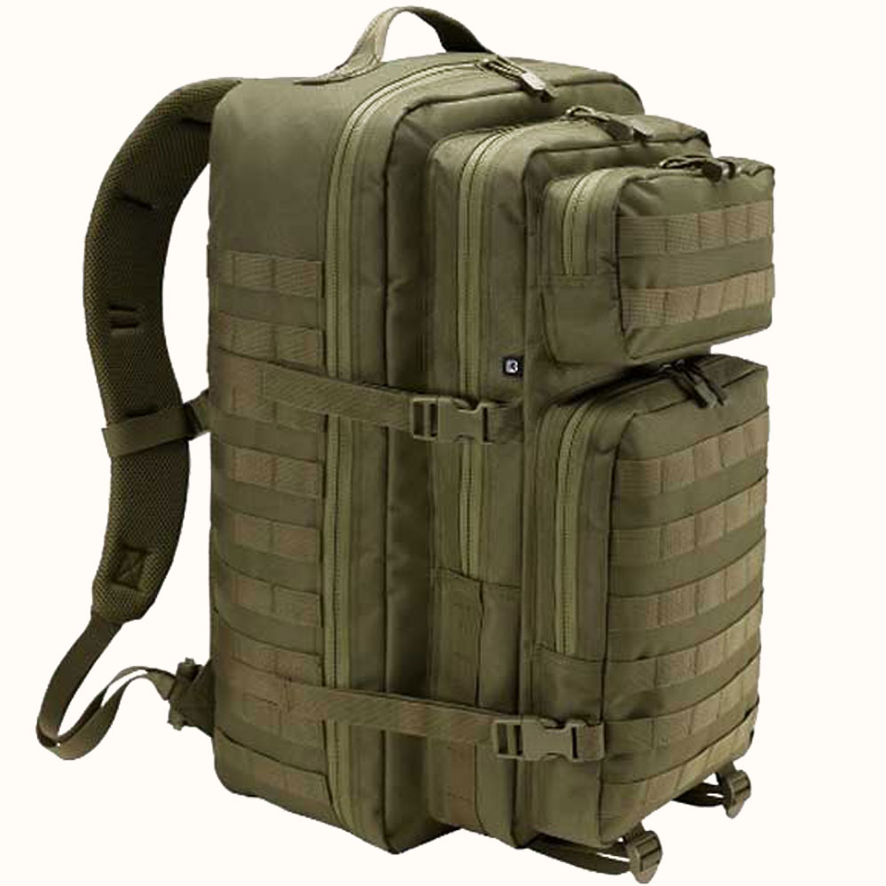 Schwarzer 80 Liter Notfallrucksack Familie