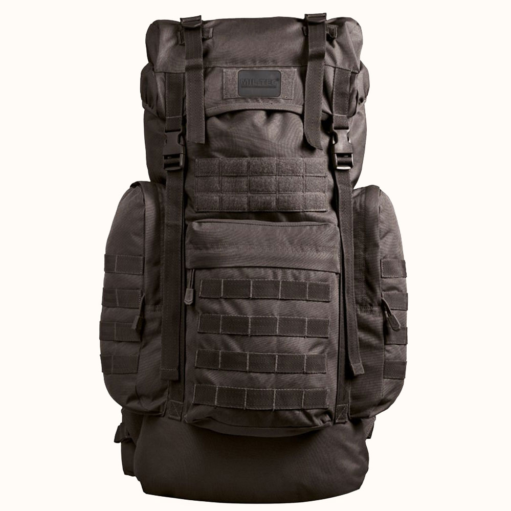 Schwarzer 65 Liter Notfallrucksack GEN3