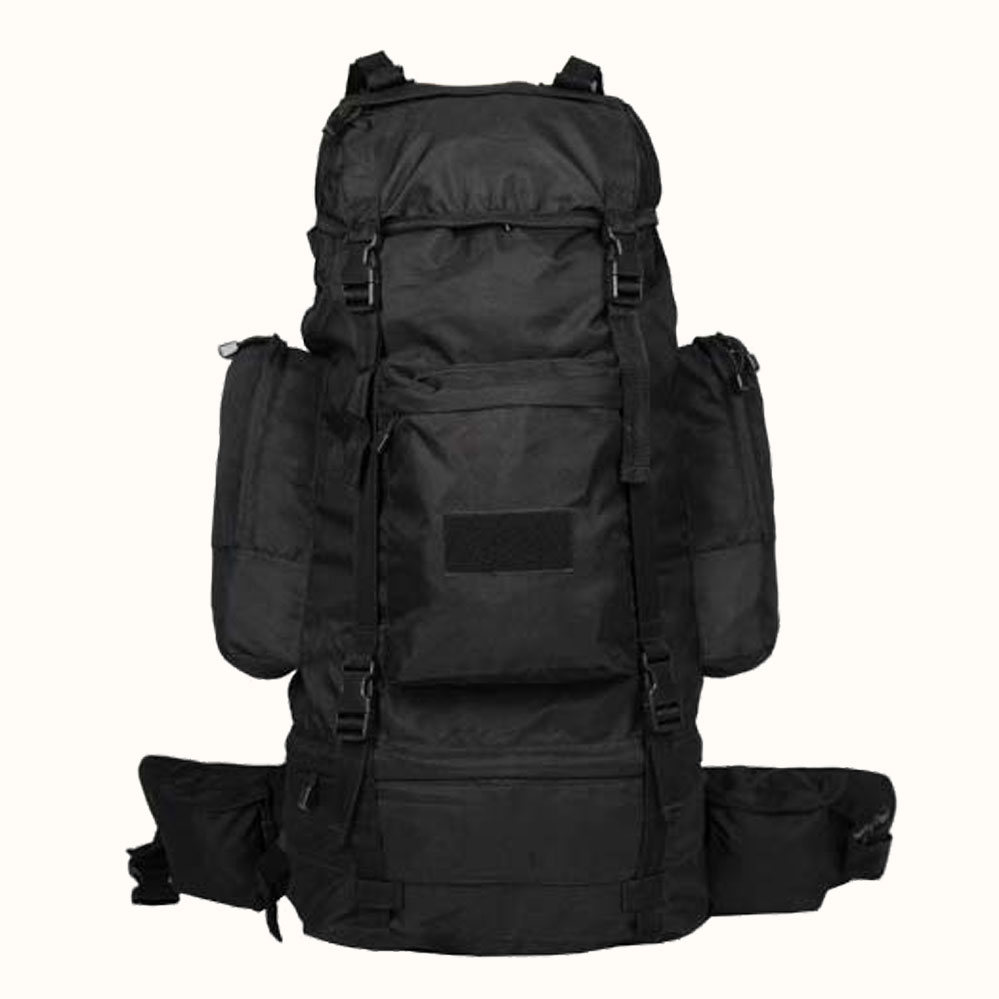 Schwarzer 65 Liter Notfallrucksack GEN3
