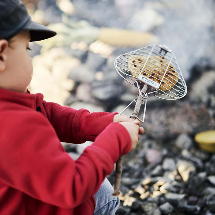 Bild vom Produkt Opas Grill ein kleiner Handgrill f&uuml;rs Feuer